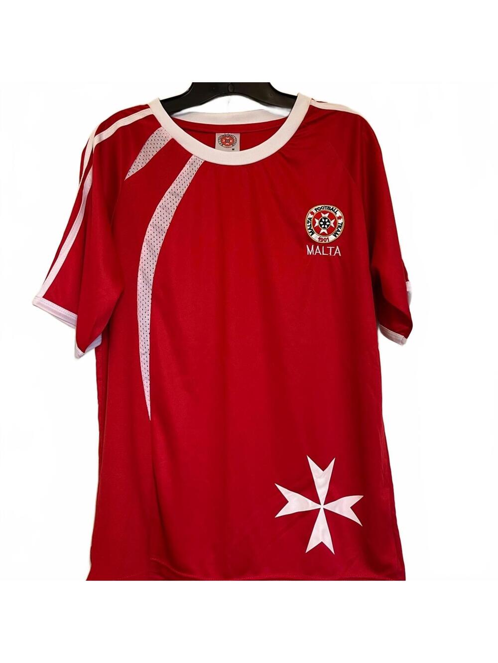 Malta National Team 2012 Red Soccer Jersey Football Shirt